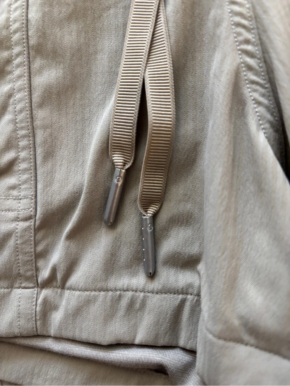 lululemon athletica Beige Drawstring Athletic Shorts